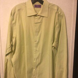 Lorenzo Uomo Slim fit 17.5 / 34-35 high end L/S Button Up